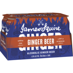 Photo of James Squire Ginger Beer Cans 