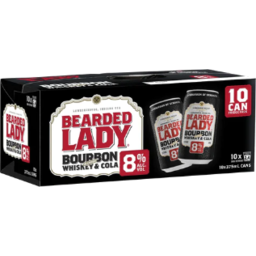 Photo of Bearded Lady Bourbon & Cola Can