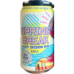 Photo of 7th Day Spring Break Hazy Session IPA Can 375ml 4pk
