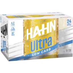 Photo of Hahn Ultra Low Carb 24x330ml Bottle 24.0x330ml