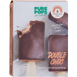 Photo of Pure Pops Double Choc Minis (6 Pops)