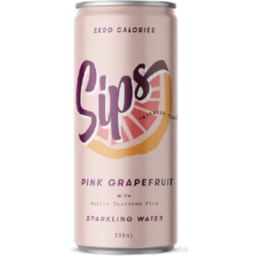 Photo of Sips Pink Grapefruit Sparkling Water
