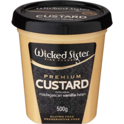 Photo of Wicked Sister Custard with Madagascan Vanilla Bean 500g