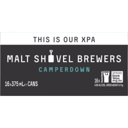 Photo of Malt Shovel Brewers Xpa Can