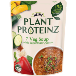 Photo of Heinz® Plant Proteinz™ 7 Veg Soup With Superfood Quinoa 330g 330g