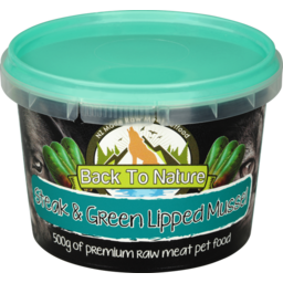 Photo of Back To Nature Pet Food Steak & Mussel 500g