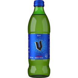 Photo of V Energy Drink Blue Guarana Spritzed 350ml