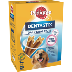 Photo of Pedigree Dentastix Daily Oral Care 25kg+ 28 Pack 1.08kg