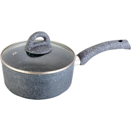 Photo of W/Chef Granite Sauce Pan with Lid 18cm-1.8Ltr