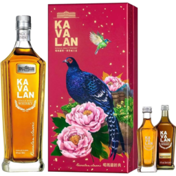 Photo of Kavalan Native Single Malt Whisky Gift Box 700ml & 2 X 50ml