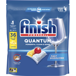 Photo of Finish Quantum Dishwashing Tablets Lemon 36 Pack