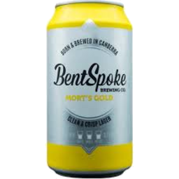 Photo of BentSpoke Mort's Gold Lager Can
