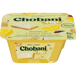 Photo of Chobani Flip Yoghurt Lemon Slice 140g