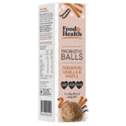 Photo of Food For Health Cinnamon, Vanilla & Maple Probiotic Balls 3 Pack