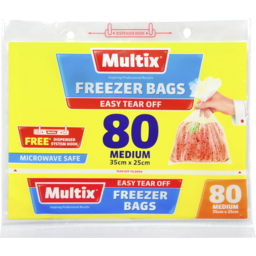 Photo of Freezer Bags, Multix Medium 80-pack
