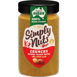 Photo of Bega Simply Nuts Crunchy Natural Peanut Butter 650g