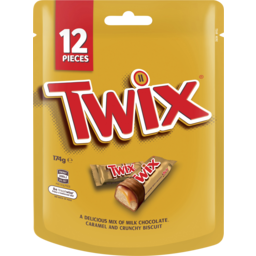 Photo of Twix® Chocolate Medium Party Share Bag 12 Piece