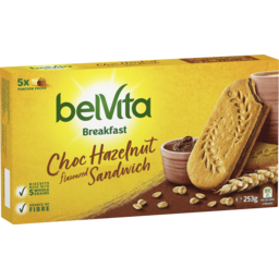 Photo of Belvita Choc Hazelnut Sandwich Breakfast Biscuits 5 Pack