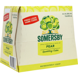 Photo of Somersby Pear Cider 12x330ml Bottles