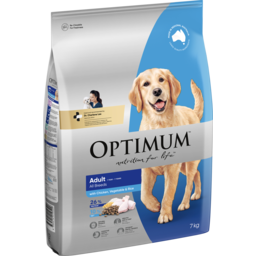 Photo of Optimum Dog Dry Adult All Breed With Chicken, Vegetables & Rice 7kg