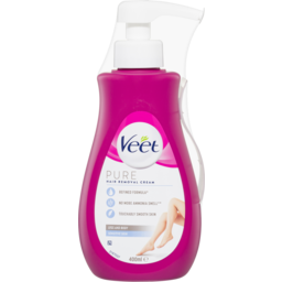 Photo of Veet Pure Hair Removal Cream Legs And Body Sensitive Skin 400ml