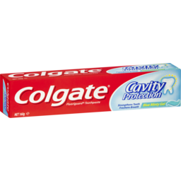 Photo of Colgate Cavity Protection Blue Minty Gel Fluoride Toothpaste 160g