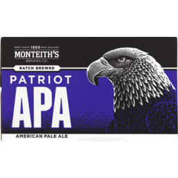 Photo of Monteiths Patriot Apa Bottle