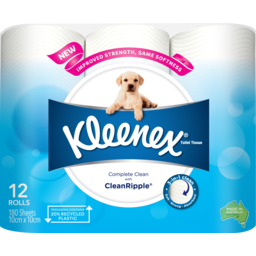 Photo of Kleenex Complete Clean Toilet Tissue 12 Pack