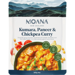 Photo of Moana New Zealand Kumara, Paneer & Chickpea Curry