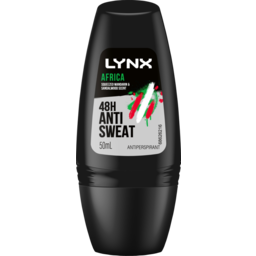 Photo of Lynx Men Antiperspirant Roll On Deodorant Africa for up to 48 hours sweat protection