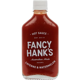 Photo of Fancy Hank's Cayenne & Watermelon Hot Sauce