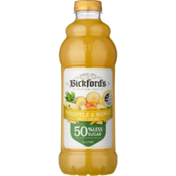 Photo of Bickfords Juice 50% Less Sugar Mango 1L