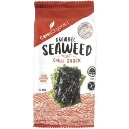 Photo of Ceres Organics Chilli Seaweed Snacks