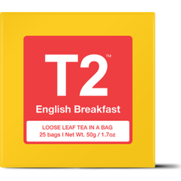 Photo of T2 English Breakfast Black Tea Bag 25 Pack 50g