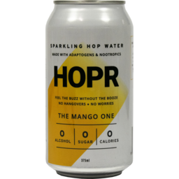 Photo of Hopr Drink Hop Water Mango One 375ml