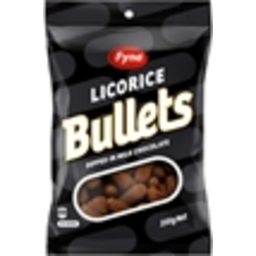Photo of Fyna Milk Chocolate Licorice Bullet 250gm 