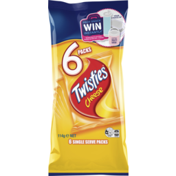 Photo of Snacks, Twisties Cheese 6 x 114 gm