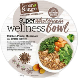 Photo of Super Nature Super Wholegrain Wellness Bowl – Chicken, Porcini Mushroom And Truffle Risotto