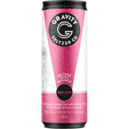 Photo of Gravity Watermelon Seltzer Can 330ml