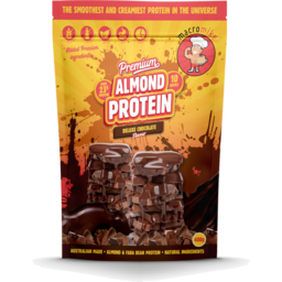 Photo of MACRO MIKE Almond 23g Protein Deluxe Choc 400g