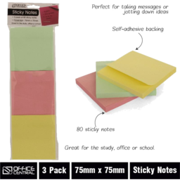 Photo of Sticky Notes 75*75 Pad-80*3