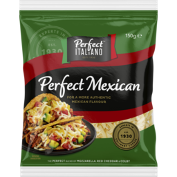 Photo of Perfect Mexican Style Shredded Cheese 150g