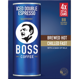 Photo of Boss Iced Double Espresso Coffee