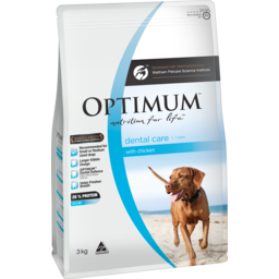Photo of Optimum Adult Dental Dry Dog Food With Chicken 3kg 
