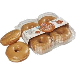 Photo of The Happy Donut Co Caramel Donuts 4pack