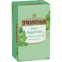 Photo of Twinings Pure Peppermint Herbal Infusions Tea Bags 40 Pack