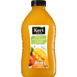 Photo of Keri Fruit Drink Apple, Orange and Mango 1L 
