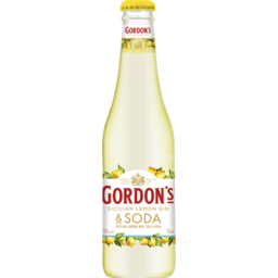 Photo of Gordon's Sicilian Lemon Gin Bottles