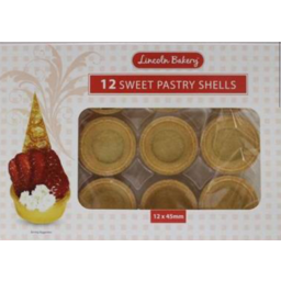 Photo of Lincoln Sweet Tart Shell 45mm 12pk