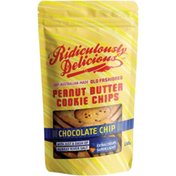 Photo of Ridiculously Delicious Peanut Butter & Chocolate Cookie Chip 150g